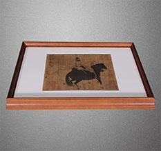 丹江口书画装裱配框服务案例